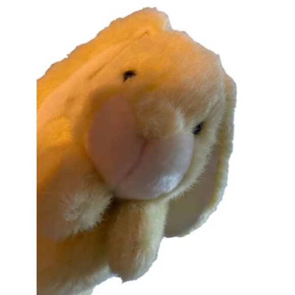 Beverly Hills teddy bear Co. Bunny plush hand puppet yellow - Picture 4 of 4